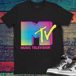 Neon MTV Graphic T-Shirt